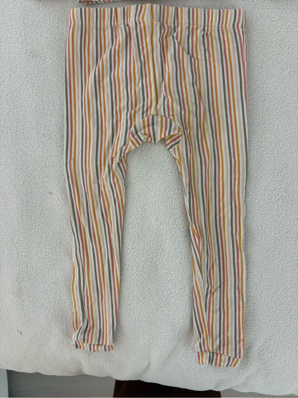 Larkspur Striped Multi-Color Kids Bamboo Pajama Set - Long Sleeve Top & Pants